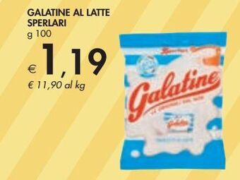 Galatine al latte sperlari g 100