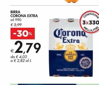Bennet Birra corona extra ml 990 offerta