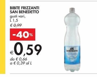 Bennet Bibite frizzanti san benedetto offerta