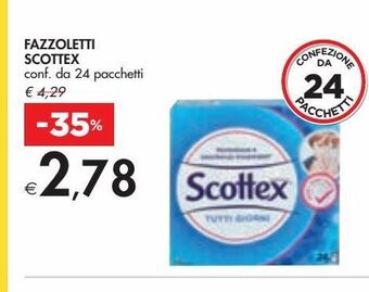 Bennet Fazzoletti scottex offerta