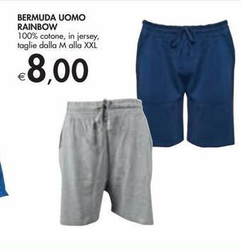 Bermuda uomo rainbow offerta di Bennet