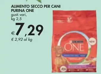 Alimento secco per cani purina one