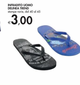 Infradito uomo delinea trend
