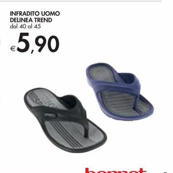 Bennet Infradito uomo delinea trend offerta