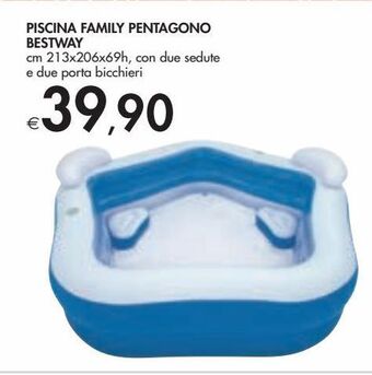 Bennet Piscina family pentagono bestway offerta