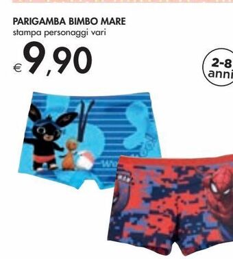 Bennet Parigamba bimbo mare offerta