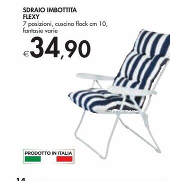 Bennet Sdraio imbottita flexy offerta
