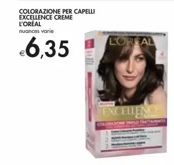 Bennet Colorazione per capelli excellence creme l'orèal offerta