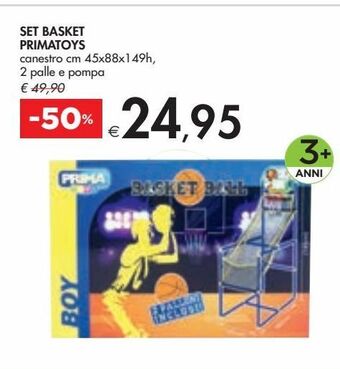 Bennet Set basket primatoys offerta