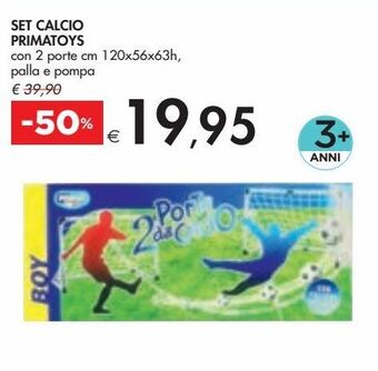 Bennet Set calcio primatoys offerta