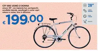 Bennet City bike o donna offerta