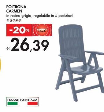 Bennet Poltrona carmen offerta