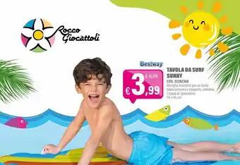 Rocco Giocattoli Tavola da surf sunny offerta