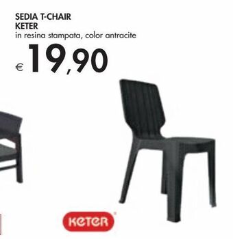 Bennet Sedia t-chair keter offerta