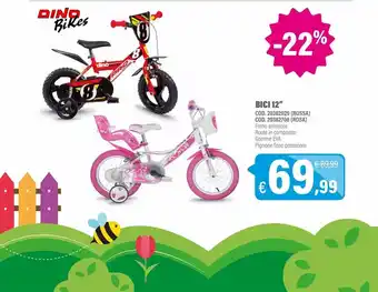 Rocco Giocattoli Bici 12'' offerta