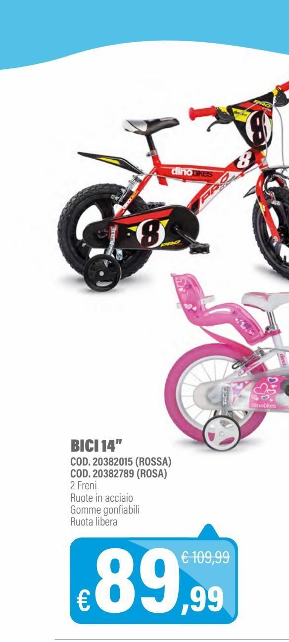 Bici 14'' offerta di Rocco Giocattoli
