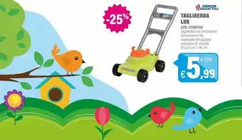 Rocco Giocattoli Tagliaerba lux offerta