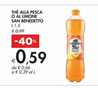 Bennet The ala pesca o al limone san benedetto offerta