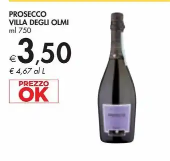 Prosecco villa degli olmi ml 750