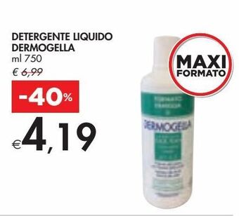 Bennet Detergente liquido dermogella ml 750 offerta