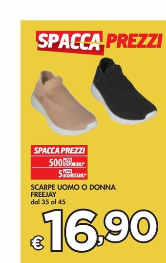Bennet Scarpe uomo o donna freejay offerta