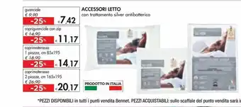 Bennet Accessori letto offerta