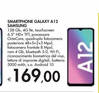 Bennet Smartphone galaxy a12 samsung offerta
