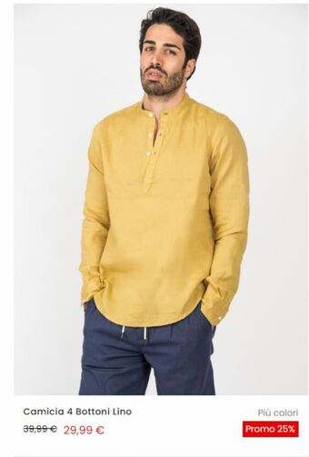 Camicia uomo
