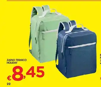 Zaino termico holiday