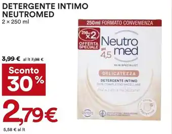 Coop Superstore Neutromed Detergente Intimo 2 x 250 ml offerta