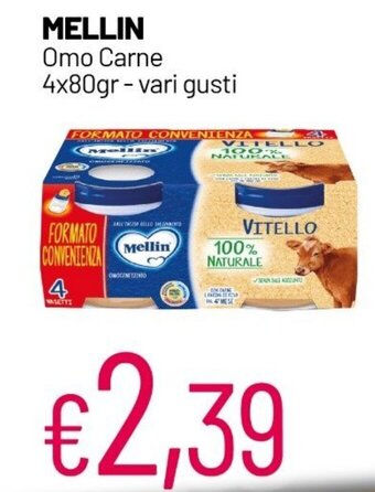 Franzy's Mellin Omo Carne 4x80gr - vari gusti offerta