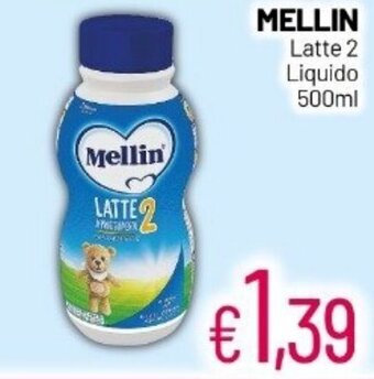 Mellin Latte 2 Liquido 500ml
