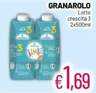 Franzy's Granarolo Latte crescita 3 2x500ml offerta