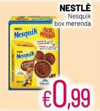 Franzy's Nestlè Nesquik box merenda offerta