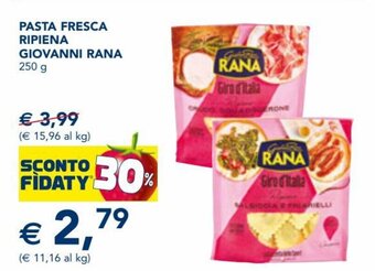 Esselunga Giovanni Rana Pasta Fresca Ripiena 250 g offerta
