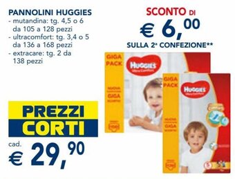 Esselunga Huggies Pannolini offerta