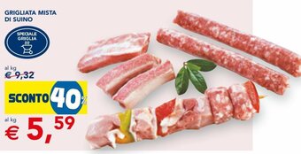 Esselunga Grigliata Mista di Suino offerta