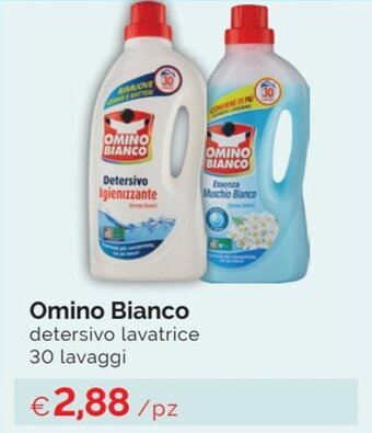 Prodet Omino Bianco Detersivo Lavatrice 30 lavaggi offerta