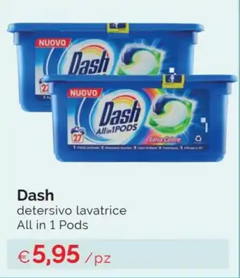 Prodet Dash Detersivo Lavatrice All in 1 Pods offerta