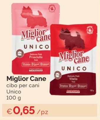 Prodet Miglior Cane cibo per cani Unico 100 g offerta