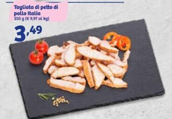 Tagliata di petto di pollo Italia 350 g