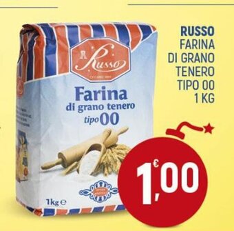 Ottimo Market Russo Farina Di Grano Tenero Tipo 00 1 kg offerta