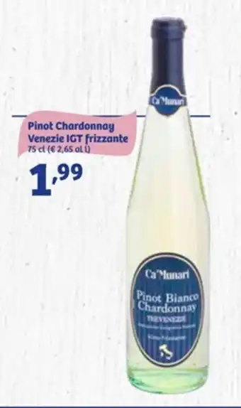 In'S Mercato Pinot Chardonnay Venezie IGT frizzante 75 cl offerta