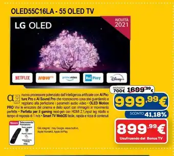 Euronics 55 oled tv offerta