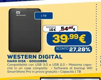 Western digital hard disk