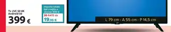 Carrefour Iper Tv jvc 50 4k android 50 offerta