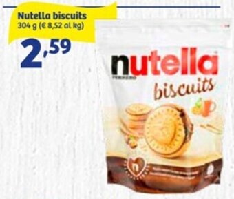 In'S Mercato Nutella biscuits 304 g offerta