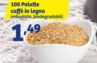 In'S Mercato 100 Palette caffè in legno offerta