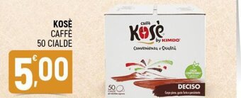 Ottimo Market Kosè Caffè 50 Cialde offerta