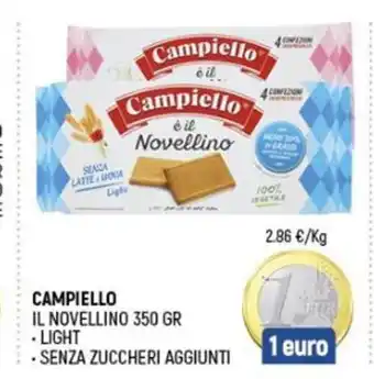 Campiello Il Novellino 350gr Light Senza Zuccheri Aggiunti